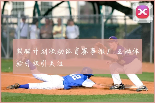 熊猫计划联动体育赛事推广 互动体验升级引关注