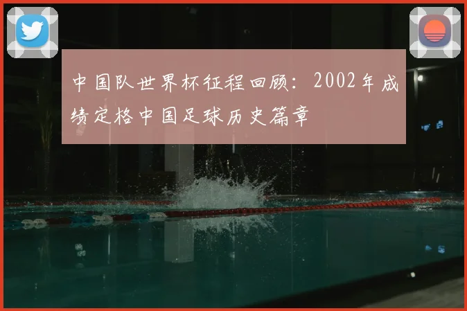 中国队世界杯征程回顾:2002年成绩定格中国足球历史篇章